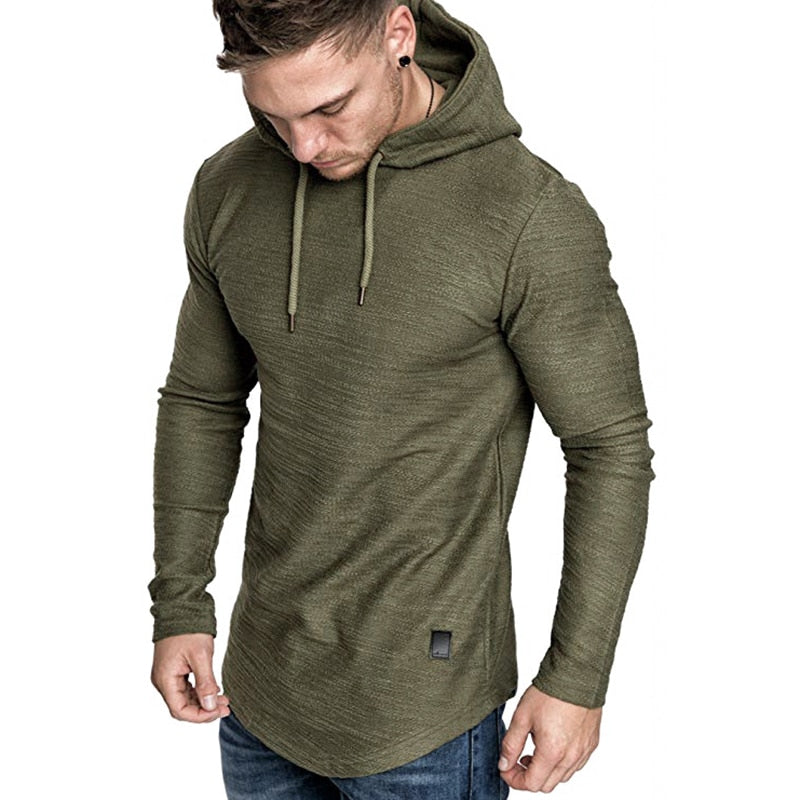 2022 New Men Brand Solid Color Sweatshirt